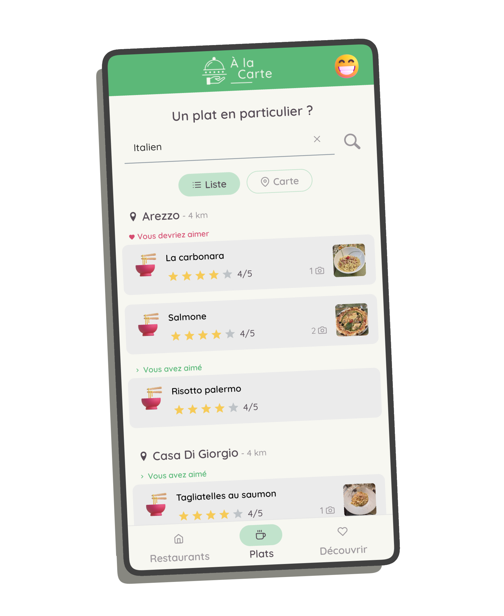 À La Carte : On mange où ce soir ?